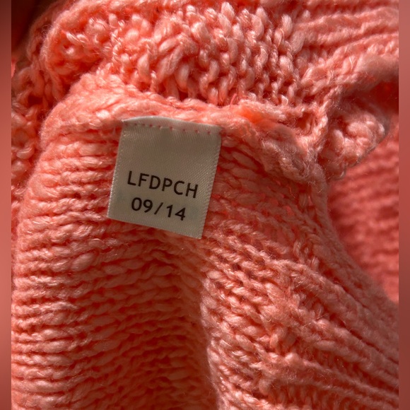 Aeropostale Women's Pink Cable Knit Sweater NWT - Picture 4 of 4